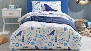out to sea double quilt cover set