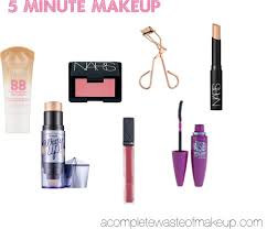 5 minute makeup it starts with coffee