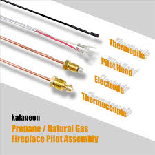 Natural Gas Fireplace Pilot Assembly
