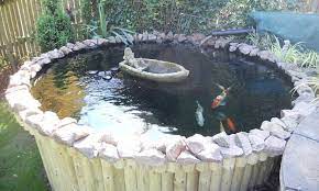 rectangular ponds and round pond liners
