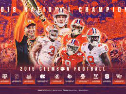 2019 clemson football wallpaper by