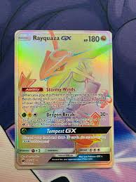 Rainbow rare tag team cards of cosmic eclipse. 2018 Rainbow Rare Rayquaza Gx Value 20 00 200 00 Mavin
