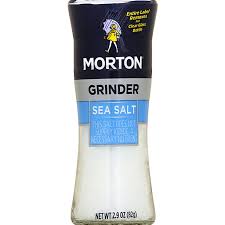 morton sea salt grinder 2 9 oz bottle