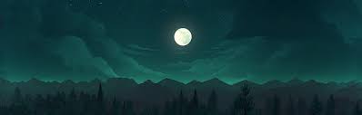You are a man named henry who has retreated from your messy life to work as a fire lookout in the wyoming wilderness. Full Moon Wallpaper Video Game Firewatch Moon Hd Wallpaper Wallpaperbetter