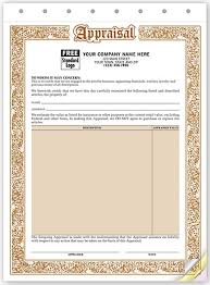 jewelry appraisal forms 100 forms 128
