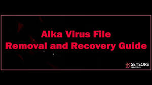 Pilih restore untuk memulihkan file yang. Alka Virus File How To Remove Restore Data Youtube