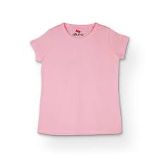 t shirt solid pink in stan