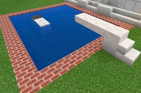 minecraft cómo hacer una piscina para
