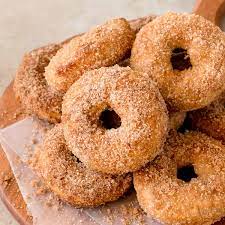 cinnamon sugar donuts baked donut