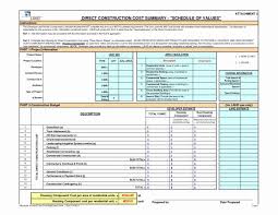 Building Schedule Template Excel Construction Expenses