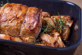 roasted pork loin with apples