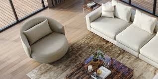 New Amara Loveseat Cream Modani Furniture