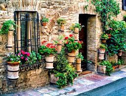 Door And Window Assisi Italy House And