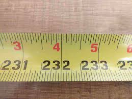 A tape measure is designed in terms of lines. How To Read A Tape Measure