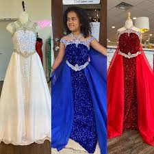 2023 velvet sequin pageant dress with