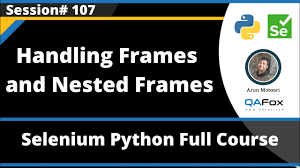 handling frames and nested frames