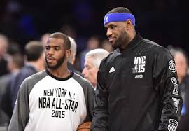 Chris paul offered up his side of things after sunday's game in which lebron james fell to the floor following a collision between the two friends. La Clippers Chris Paul Working Out With Lebron James