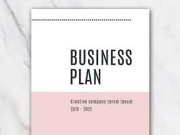 free creative business plan template by