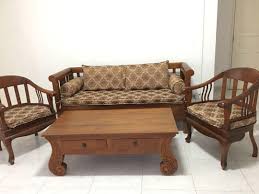 wooden sofa set furniture home