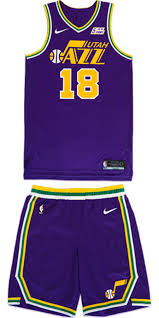 Men's utah jazz andrei kirilenko white throwback jersey. Utah Jazz Unveil Purple Throwback Uniforms With Nostalgic Video For 40th Season Utah Jazz Standard Net