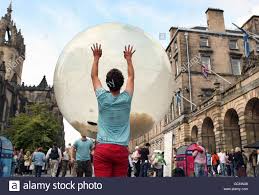 The Fever Chart Perform On The Royal Mile Stock Photos The