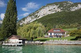 waterfront villa bale for 10 p annecy