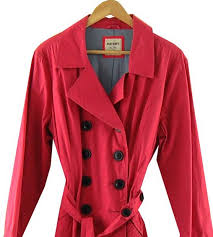 Old Navy Pink Trench Coat Uk 12