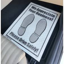 disposable plastic paper floor mats