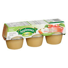 applesnax apple sauce cups unsweetened