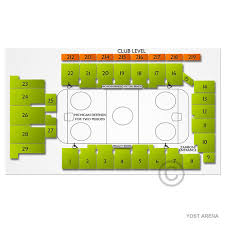 Yost Arena 2019 Seating Chart