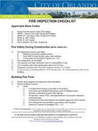 Nfpa build monthly inspection forms. Fire Safety Inspection Checklist Hse Images Videos Gallery