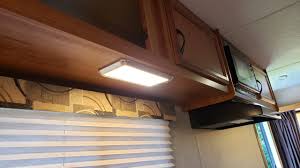 overhead led light replacement for rv
