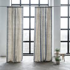 Heavy Linen Rod Pocket Curtain Panel
