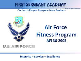 air force fitness program afi 36 2905