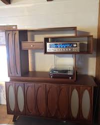 hand made mid century modern stereo or
