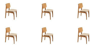 Kit 06 cadeiras valença em madeira maciça tauari rafana. Cadeira Valencia Mercadolivre Com Br