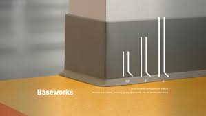 baseworks thermoset rubber wall base