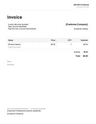 Invoice Templates Edit Download Print W 10 Free Examples