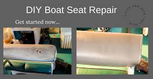 Diy Boat Seat Repair Showit Blog