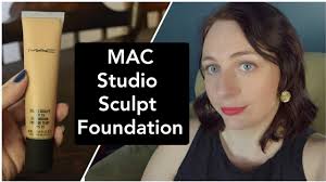 mac studio sculpt foundation spf 15