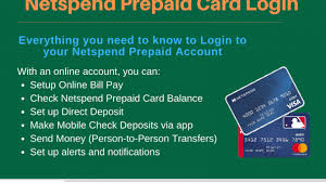 Get paid up to 2 days faster* with direct deposit: Netspend Visa Prepaid Card Login Guide Gadgets Right