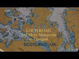 3d Nautical Chart Of Loch Roag Scotland By Latitude Kinsale