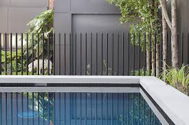 Six Sultry Pool Fence Designs Blue