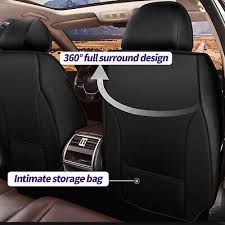 Car Seat Cover Pu Leather Full Set