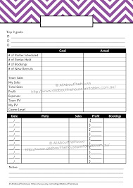 Direct Sales Planner Editable Allaboutthehouse Printables