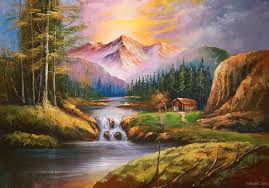 20 Beautiful Landscape Oil Paintings