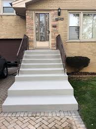 how to repair concrete stairs