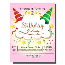 Example Invitation Card Birthday Party Soulective Co