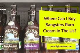 where can i sangsters rum cream in