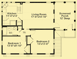 Plans For A Two Bedroom Apartment Above